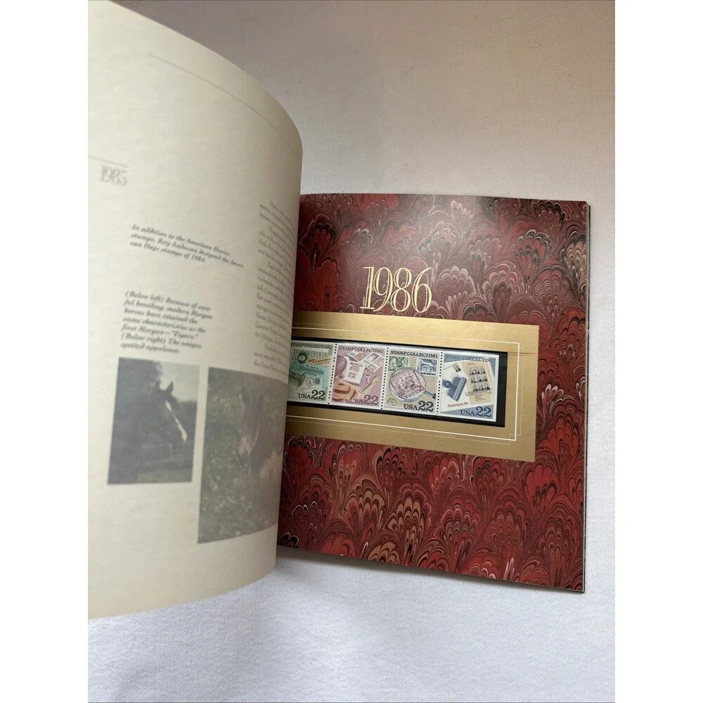 The Best Of The Decade 80s Stamps W Keepsake Booklet 51 Actual Stamps Unmounted